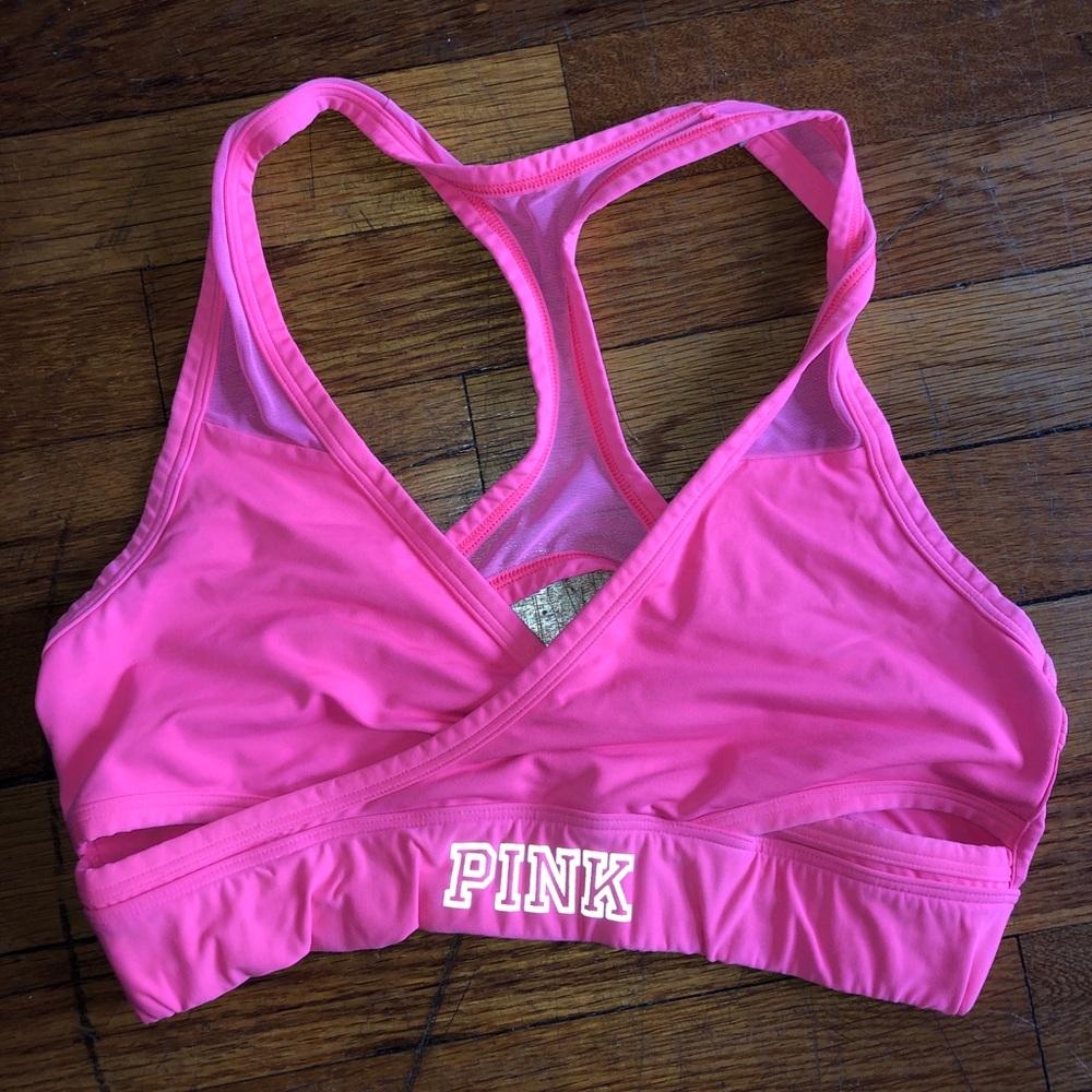 VS Pink sports bra size M